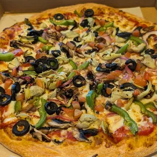 Roasted Veggie Pizza