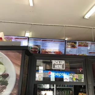 Inside menu