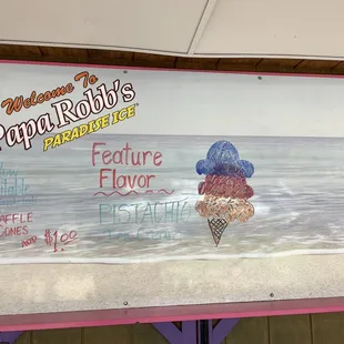 two ice cream cones on the beach