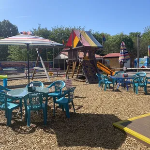 Seating &amp; Playground area
