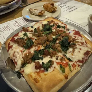 pizza, food