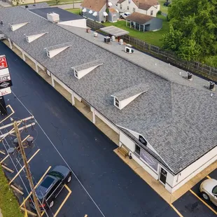 Aerial view of exterior