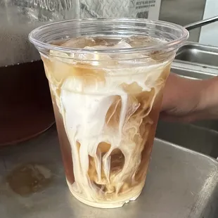 Iced coffee