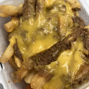 Chili cheese fries