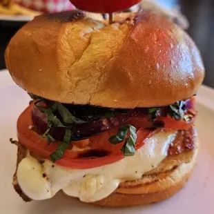 Chicken Caprese Sammie