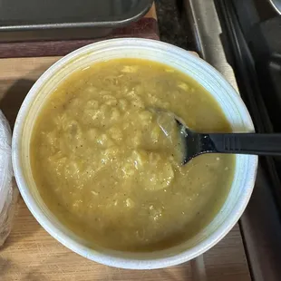 Lentil soup is without a doubt the BEST I ever had! Perfectly seasoned and perfect texture/consistency. Highly recommend!