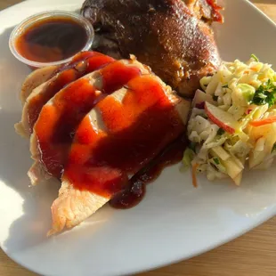 Karen&apos;s BBQuiet Plate with Smoked Turkey