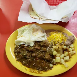 Chile Verde is very good