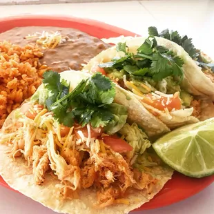Tacos de Pollo.  One of my favorites!!!