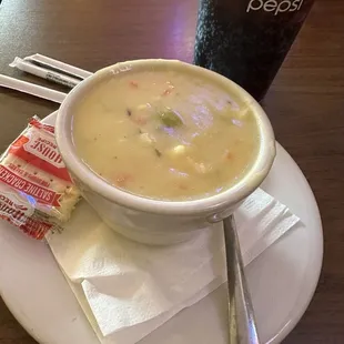 food, chowder, soups and chowder, soup