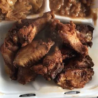 DZ Smoked Wings Plate