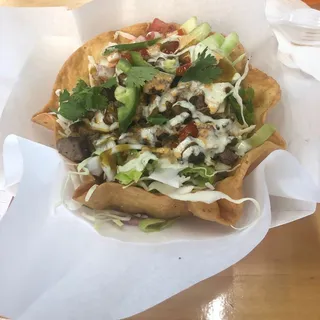 Sisig Tostada -