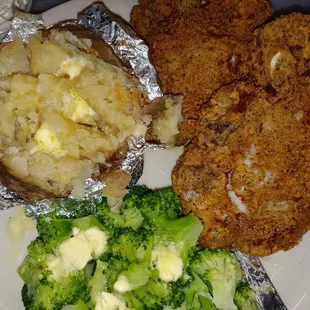Fried Pork Chop Dinner