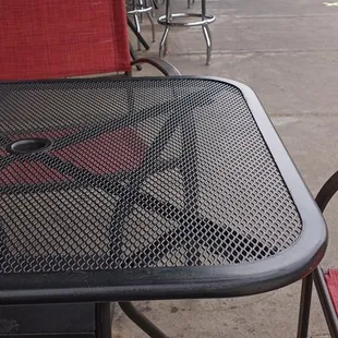 Outside seating