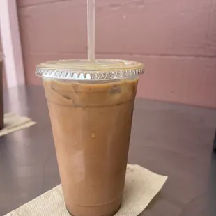 Iced mocha- delicious!