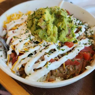 Carnitas Rice Bowl