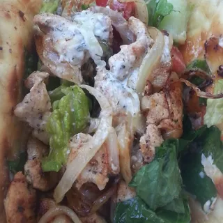 Chicken pita
