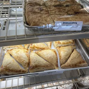 Spinach pies 8/10 best ive had in long time from a bakery