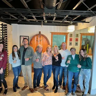 Our pre-wedding group