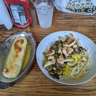 Grilled Chicken Veggie Pasta