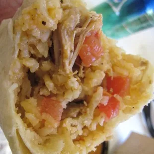 Chicken Adobo Burrito