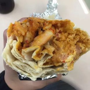Shrimp Burrito