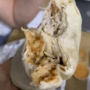 Crab burrito