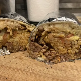 Pollo Asado Burrito