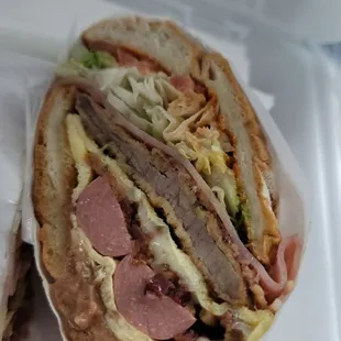 Cubano torta (breakfast)