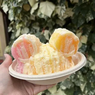 Mickey shave ice