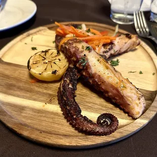 Pretty tender octopus