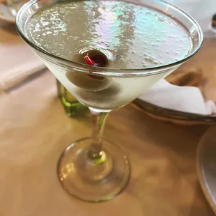 On point Dirty Martini is always to my liking.