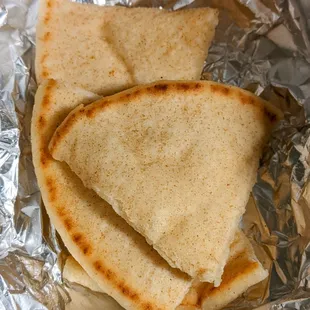 Side pita bread
