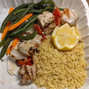 Fresh Fish Brochette