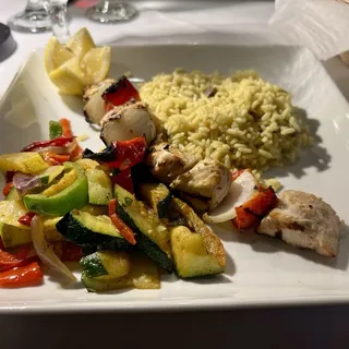 Fresh Fish Brochette