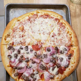 Half House Supreme, half cheeeeese...SO GOOD!