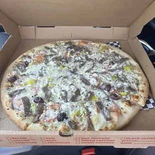 Mediterraneo pizza