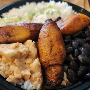 Chicken paparepa bowl