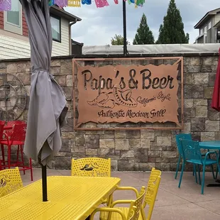 New outside patio furniture! Yay!