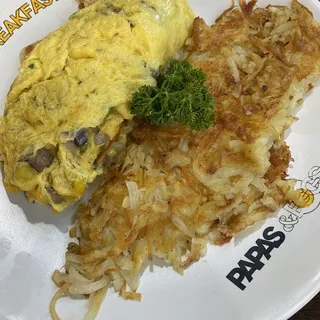 Steak Omelette