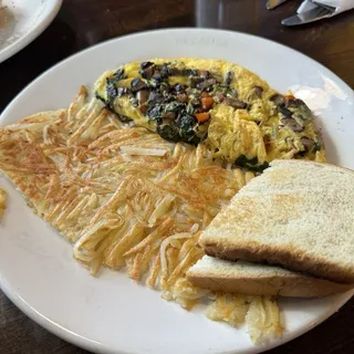 Portobello Omelette
