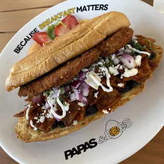 Torta de Chilaquiles