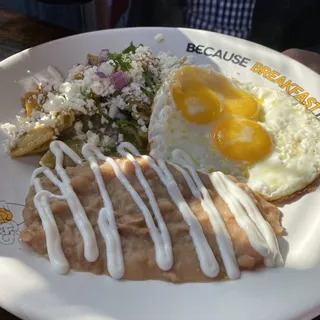 Green Salsa Chilaquiles