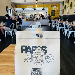 Papas and eggs to go!