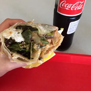 Poblano Burrito