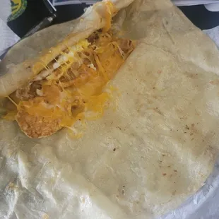 Bean and Cheese Burrito