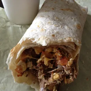 Machaca Burrito