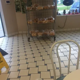 a view of the inside of a restaurant