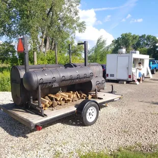 That's me there, ordering brisket, about to have my life changed.