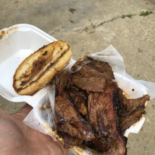 Brisket sandwich